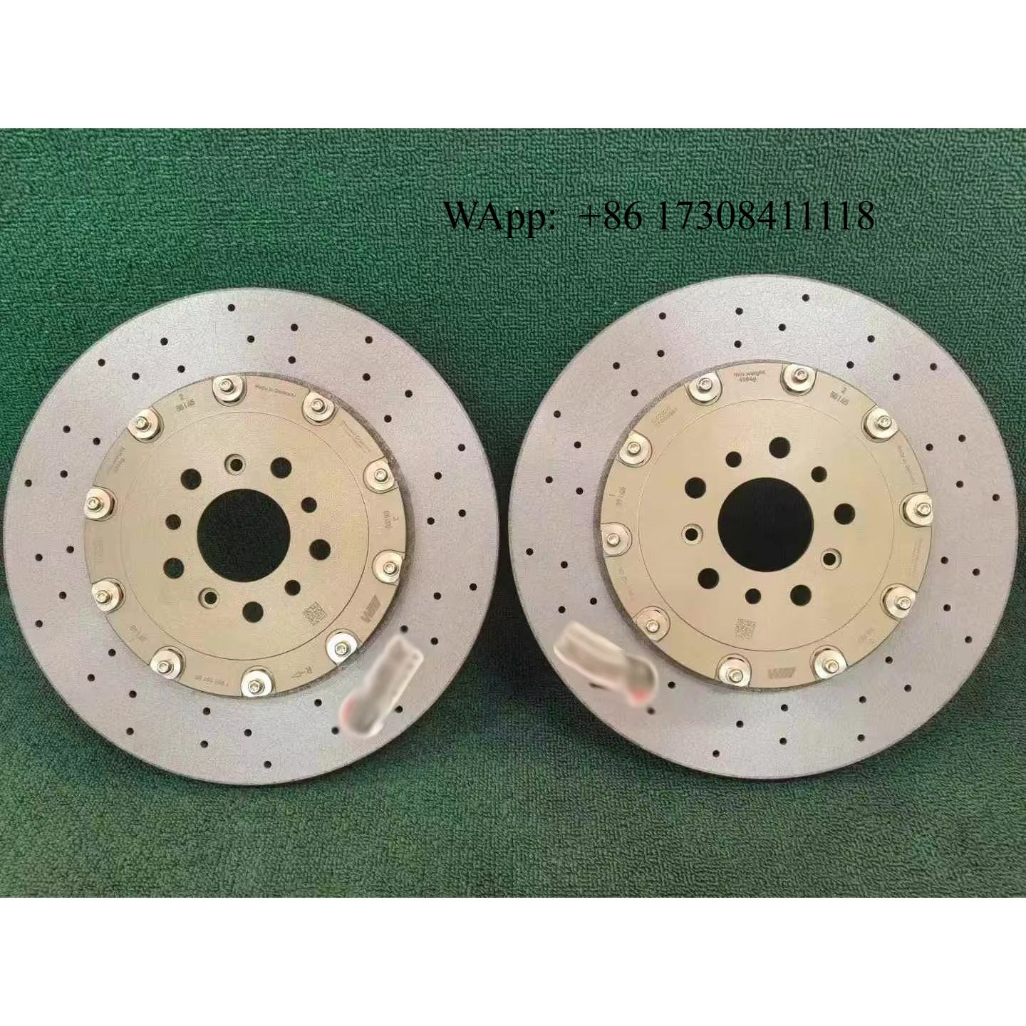 Forged Front Brake Caliper 4 Piston - Wysokiej jakości zestaw zmodyfikowanych zacisków hamulcowych
