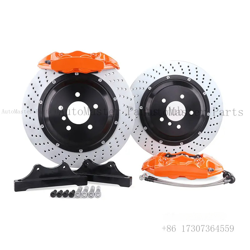 Forged Front Brake Caliper 4 Piston - Zestaw Hamulcowy Wysokiej Wydajności Wyścigowy Zestaw